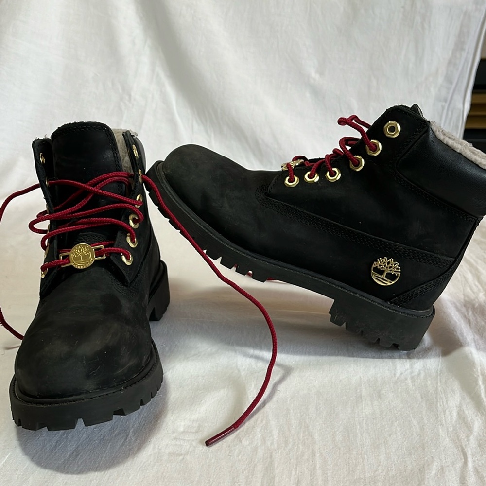 Timberland waterproof warm lined boots kids size 2
